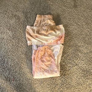 WILD FABLE SET - PEACH COLORED SWEAT SET. TUBE TUP AND SWEATPANTS